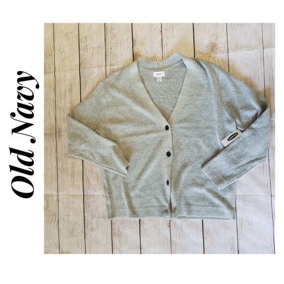 OLD NAVY Soft-Brushed V-Neck Cardigan NWT - Picture 2 of 3